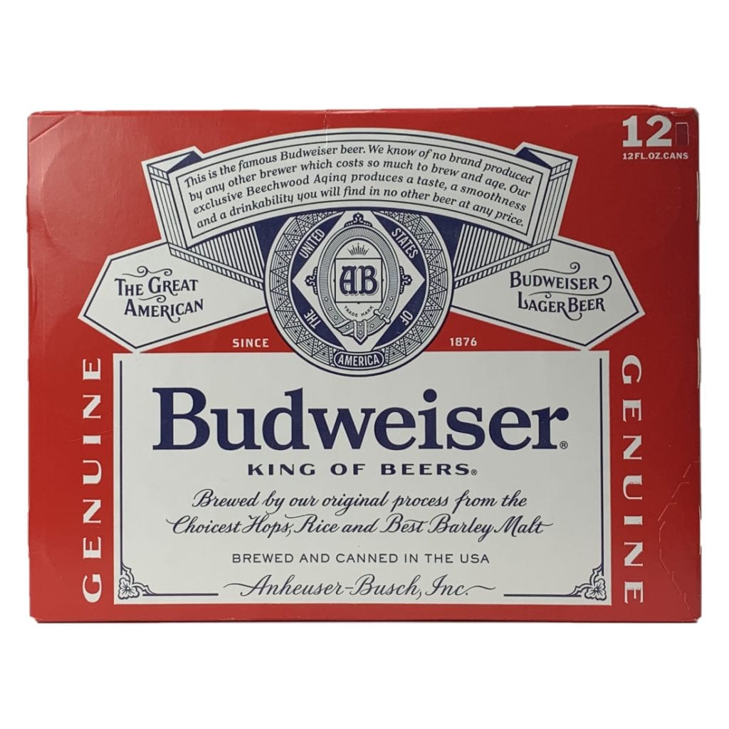 Budweiser 12-pack Cans | Colonial Spirits