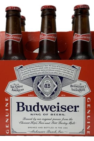 Budweiser 12-pack Bottles - Colonial Spirits