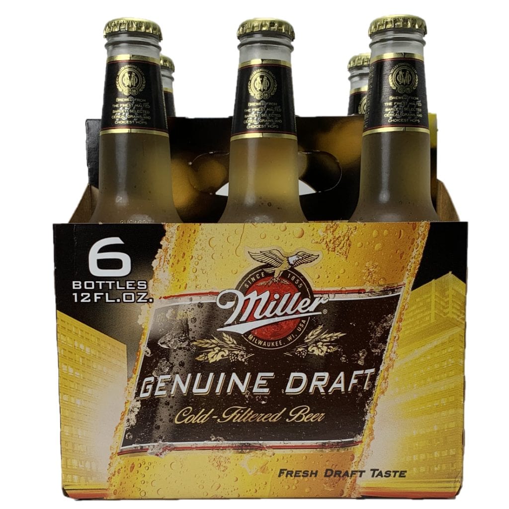 Miller Genuine Draft - 6 Pack | Colonial Spirits