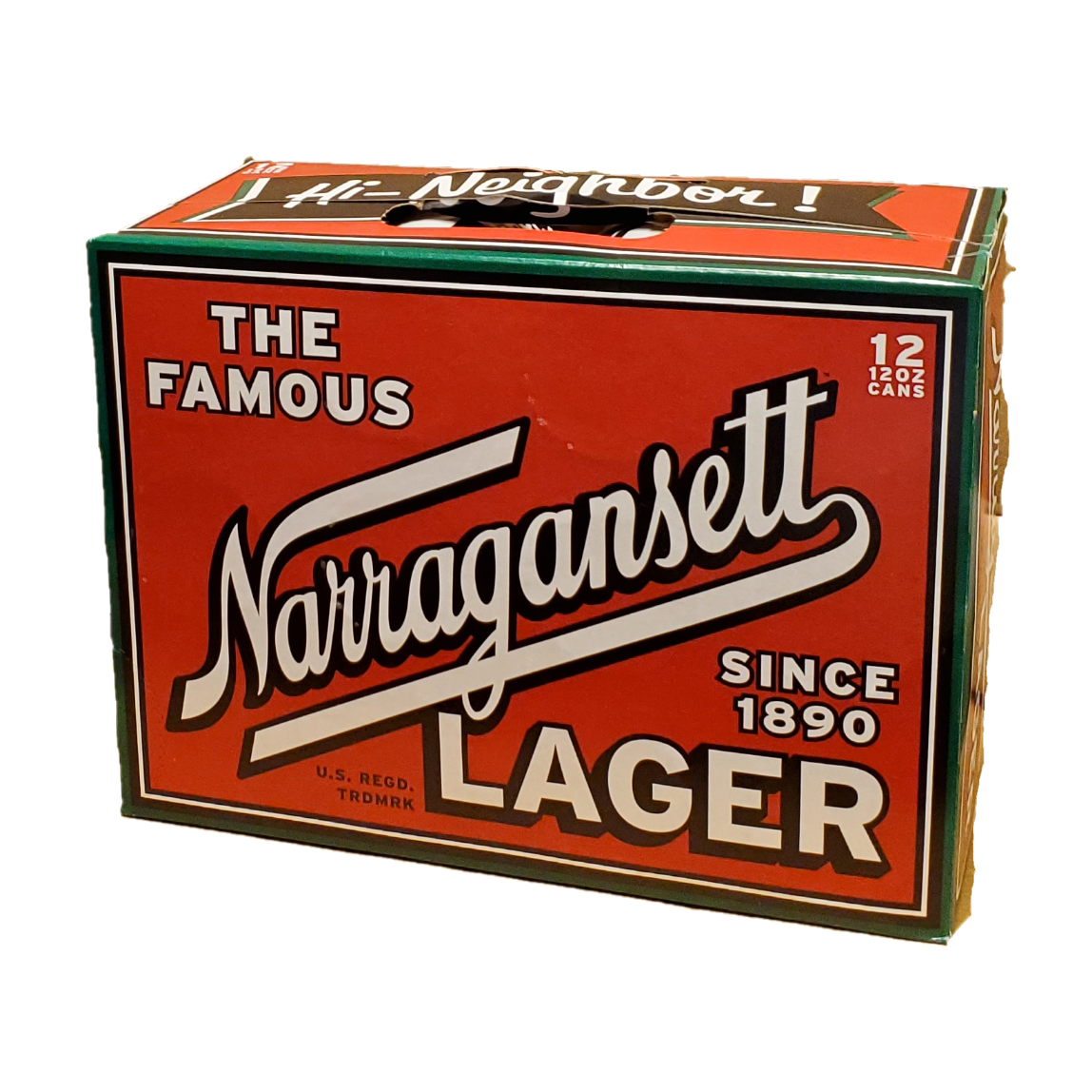 Narragansett 12 pack cans Colonial Spirits