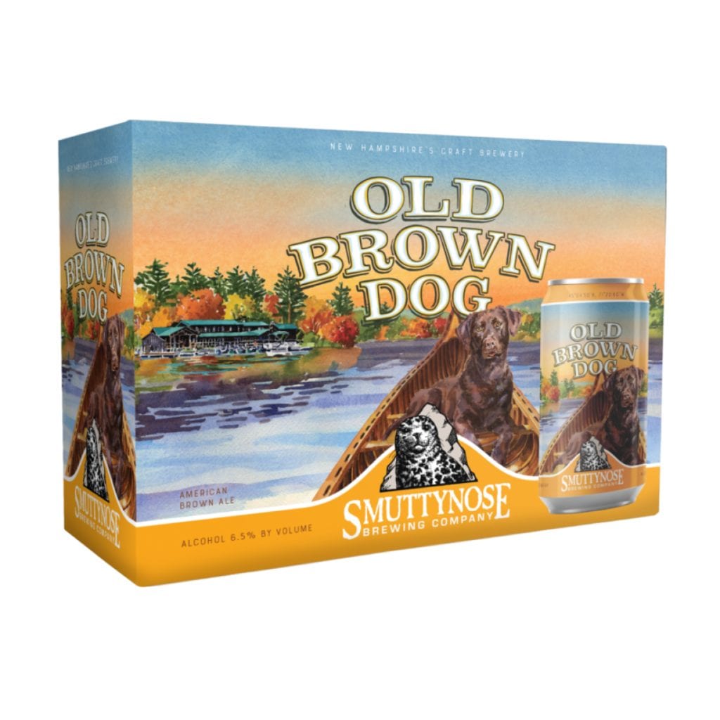 Smuttynose Old Brown Dog Ale 12-pack Cans | Colonial Spirits