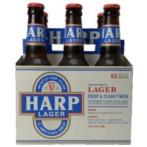 harp lager t shirt