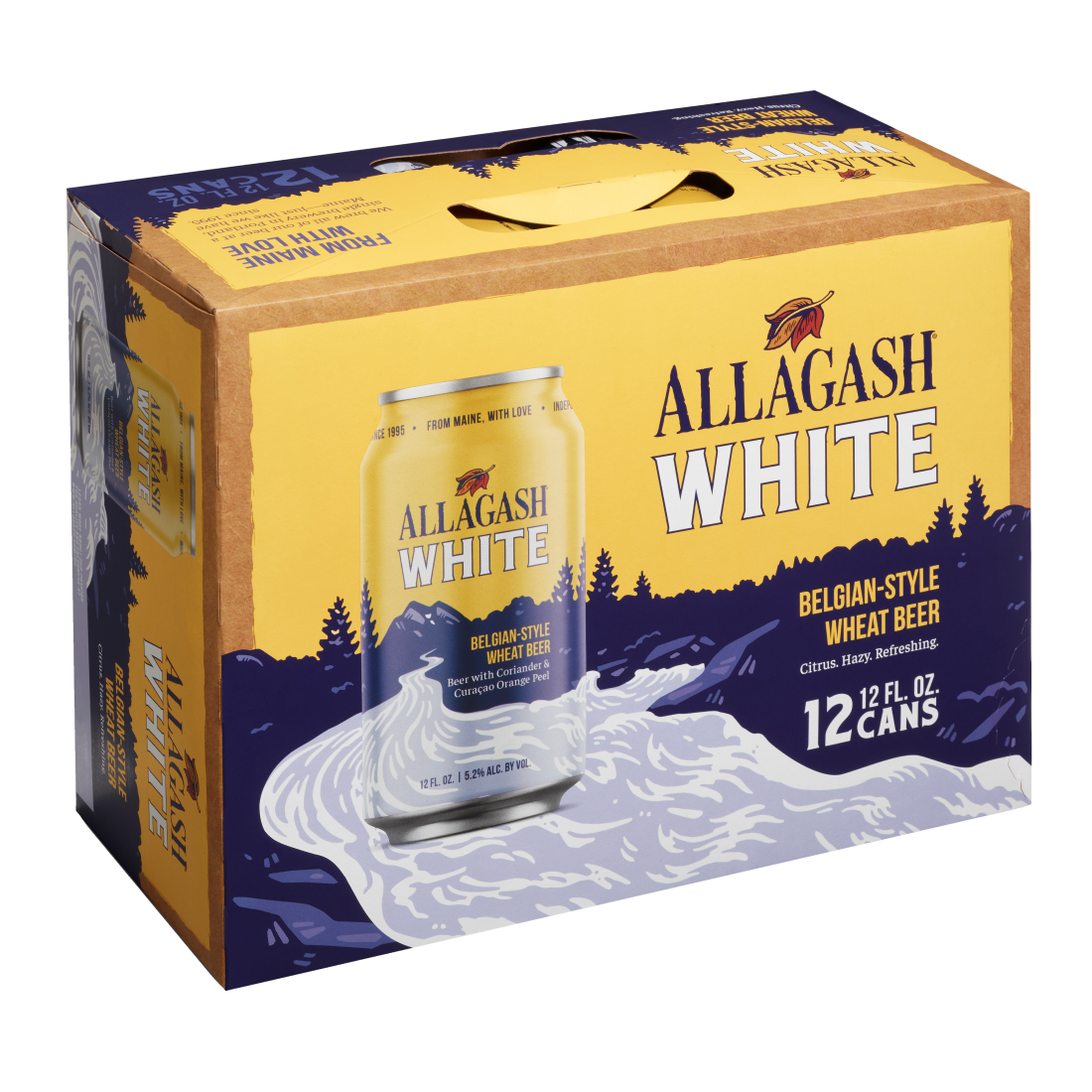 Allagash White 12-pack Cans - Colonial Spirits